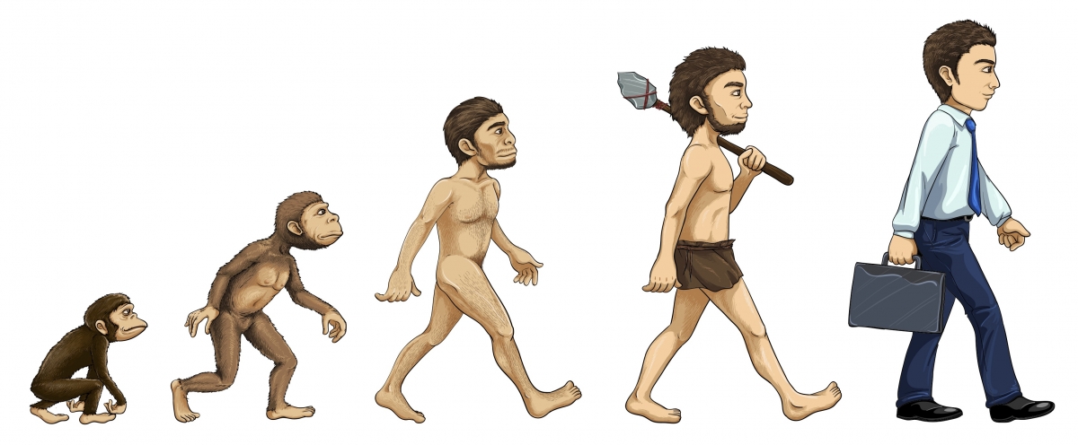 ADOBE STOCK, free trial, licensed for distribution https://stock.adobe.com/de/images/evolution-of-man/42167541