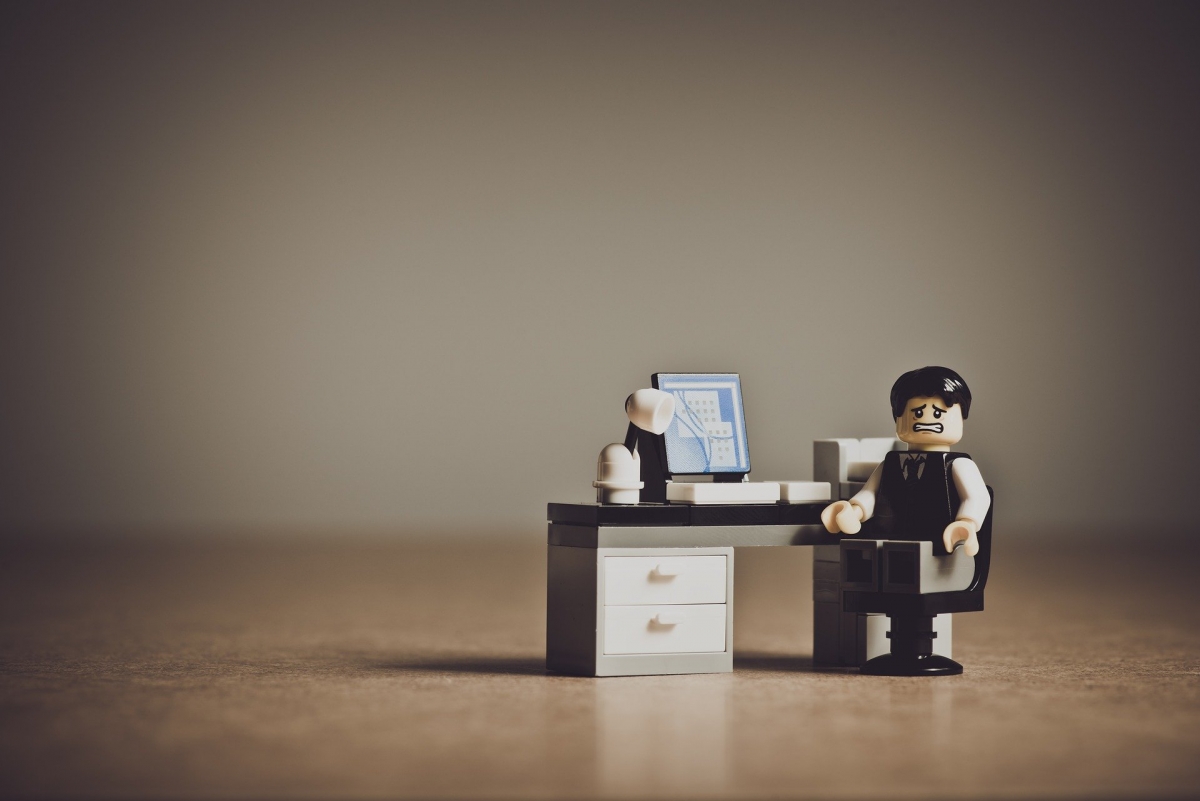 Lego Man Despair